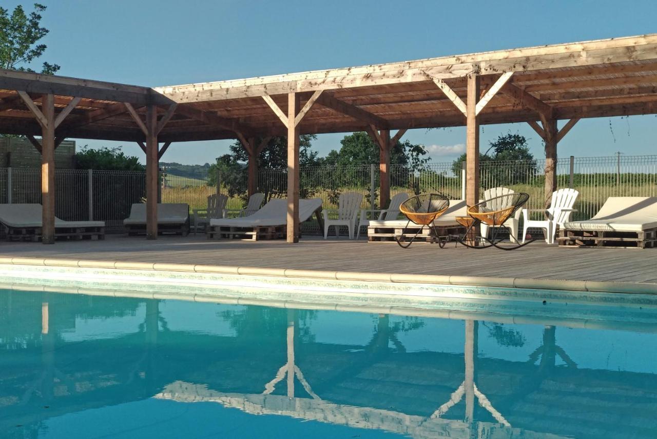 Domaine Ramonjavel, Glamping & Alpaca'S Bed & Breakfast Fongrave Ngoại thất bức ảnh